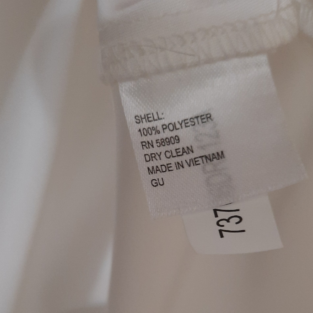 Gianni Bini Classic White Long Sleeve Dress - Picture 11 of 11